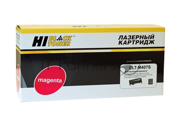 Расходные материалы Hi-Black CLT-M407S Картридж для Samsung CLP320/320N/CLX-3185/3185N/FN M с чипом