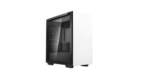 Корпус Deepcool MACUBE 110 WH White, mATX, CPU Height 165mm, VGA max 320mm, USB 3.0 x 2, Combo Jack x 1, «int. 3.5» x 2 , 2.5» x 2, Ext. 5.25» x 0, 3.5» x 0 (714392)» (R-MACUBE110-WHNGM1N-G-1 плохая упаковка)