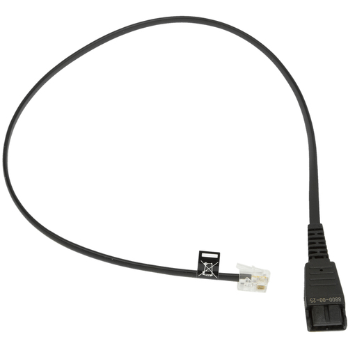 8800-00-25 - Шнур Jabra QD cord, straight, mod plug (PN: 8800-00-25)