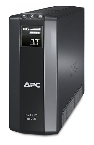 Источник бесперебойного питания APC Back-UPS Pro Power Saving, 900VA/540W, 230V, AVR, 5xSchuko (2 Surge & 3 batt.), Data/DSL protrct, USB, PCh, user repl. batt., (BR900G-RS analogue), 1 year warranty