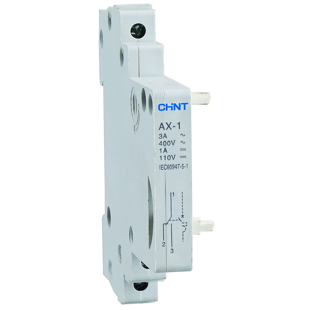 Контакт вспомогательный AX-1 для DZ158 (R) CHINT 158999