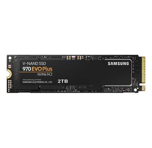 Твердотельный диск 2TB Samsung 970 EVO plus, M.2, PCI-E 3.0 x4, V-NAND MLC [R/W - 3500/3300 MB/s] /EU
