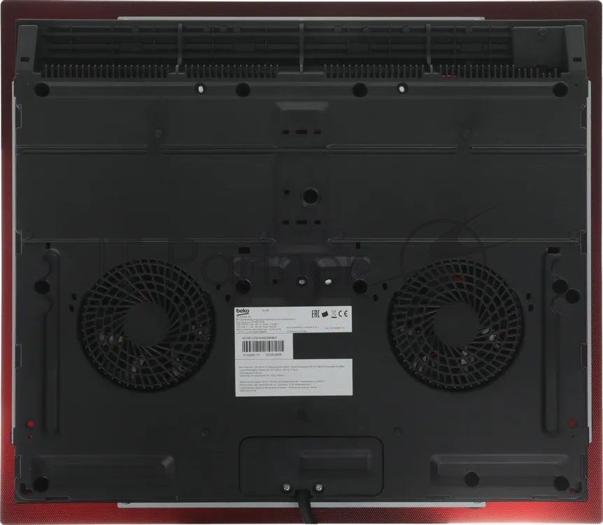 Индукционная варочная поверхность Beko HII 64400 TO, 4 конфорки, стеклокерамика, 7400 Вт