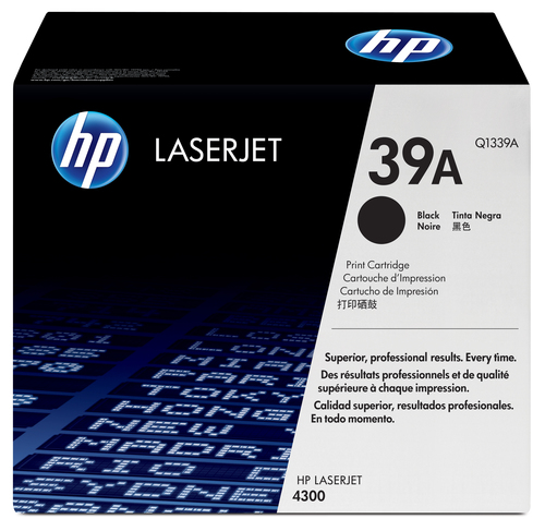 Тонер-картридж HP 39A Black для LJ 4300 (18000 стр) ( Q1339A )