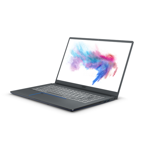 Ноутбук MSI Prestige 15 A10SC-027RU 15,6" FHD, Intel Core i7-10710U, 16Gb, SSD 512Gb, no ODD, NVidia GTX1650 4Gb, Win10,