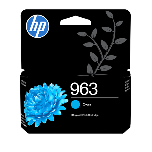 Картридж струйный Cactus CS-3JA23AE 963 голуб.пигм. (11мл) для HP OfficeJet 9010/9012/9013/9014/9015/9016/9019/9020/9025 (Cactus)