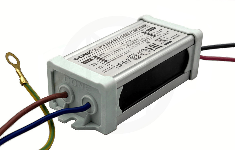 Драйвер светодиодный DONE DL-12W-C600-MPC , 12W, 11-22V, 0.6A, IP67