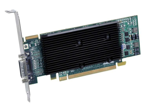 Видеокарта Matrox (M9120-E512LPUF) M9120 Plus LP PCIe x16, PCI-Ex16, 512MB, DDR2, Low Profile, LFH-60 to 2xDVI-I, 2xDVI-VGA adapters, Max Digital Res.per Output 1920x1200,Max Analog Res. per Output 2048x1536 (1920x1200 with quad analog upgrade cable -ОПЦ