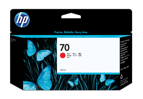Картридж Cartridge HP 70 для Z3100, красный (130мл)