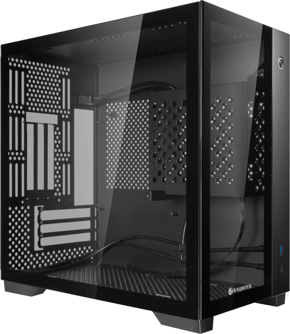 Компьютерный корпус Raijintek PAEAN MINI 0R20B00213 черный, Mini-ITX, for psu ATX PS/2, USB 3.0x2, USB 2.0x2, HD Audiox1