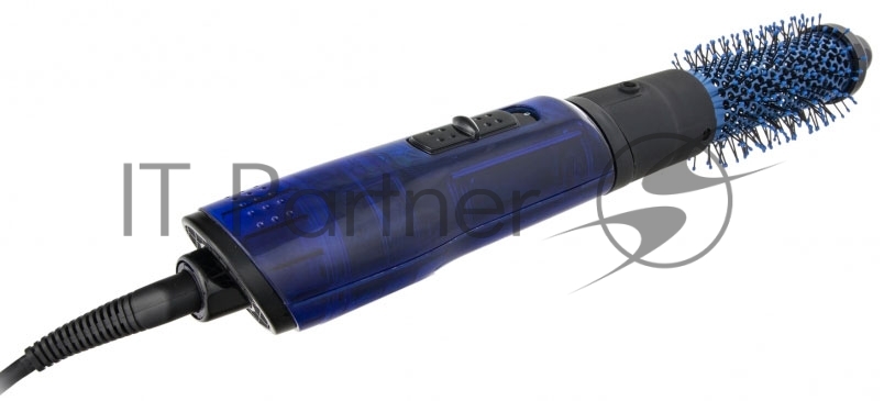 Фен-щетка BaByliss Pro Blue Lighting, 700 Вт, 1 насадка (32 мм), синий