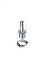 Переходник Zitrek 1/4" на ёлочку 10мм. с обжимным кольцом 018-0947