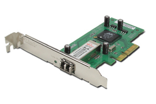 D-Link DGE-560SX/D1A Сетевой PCI Express адаптер с 1 портом 1000Base-X SFP (низкопрофильное крепление в комплекте)