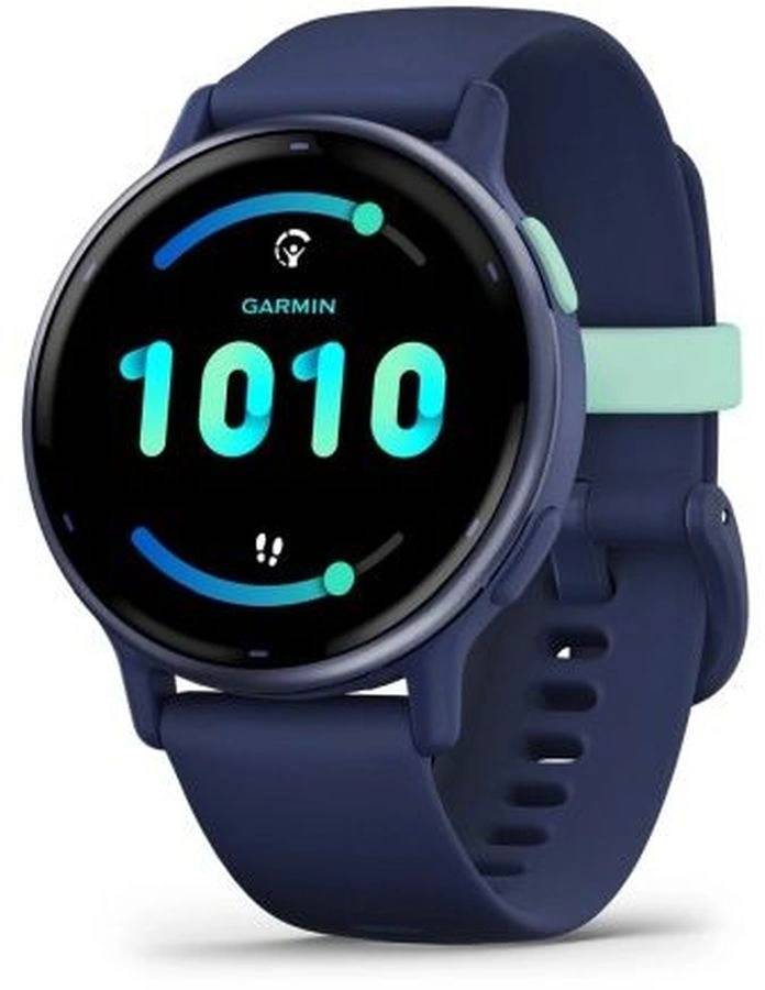 Часы Garmin 010-02862-12, Vivoactive 5, AMOLED, синий