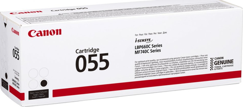 (Спец.цена) Оригинальный картридж Canon 055Bk (3016C002) для принтера Canon MF746Cx/ MF744Cdw/ MF742Cdw/ LBP664Cx/ 663Cdw, black 2300 страниц