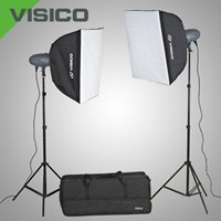 Visico VL Plus 400 SoftBox Kit Комплект импульсного света