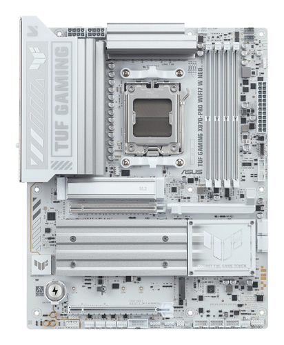 Материнская плата ASUS TUF GAMING X870-PRO WIFI7 W NEO, AM5, X870, 4*DDR5, 2*SATA, 4*M.2, 1*USB 2.0, 4*USB 3.2, 2*Type-C, 3*PCIx16HDMI, ATX; 90MB1NY0-M0EAY0