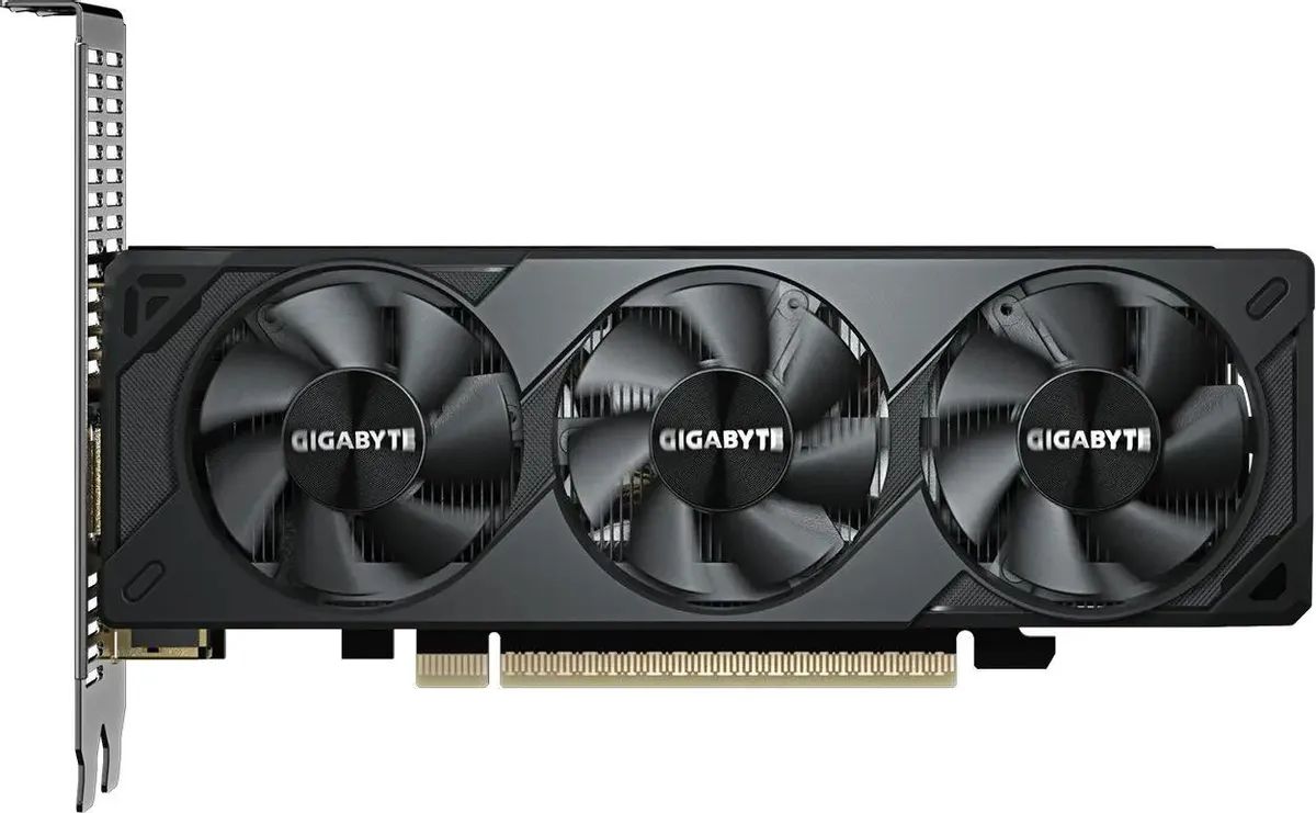 Видеокарта Gigabyte NVIDIA GeForce RTX 5050 8Gb GV-N5050D6-8GL, GDDR6, Low Profile, Ret