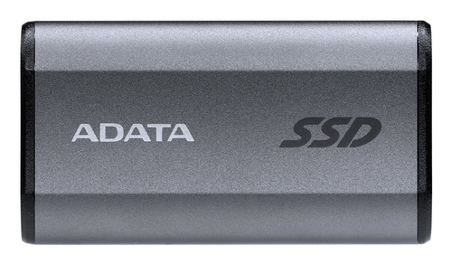 Твердотельный накопитель/ ADATA External SSD SE880, 4000GB, USB 3.2 Gen2 Type-C, up to R/W 2000/2000 MB/s, 64.8x35x12.5mm, Titanium Grey (5 лет)