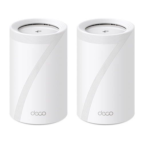 Deco BE65(2-pack) - Mesh-система Wi-Fi, Tp-Link, Deco BE65(2-pack), 802.11a/b/g/n/ac/ax/be, BE9300, 2,4 ГГц/5 ГГц/6 ГГц, 4  порта 2.5 Гбит/с WAN/LAN, 1  порт USB, 2 модуля в комплекте