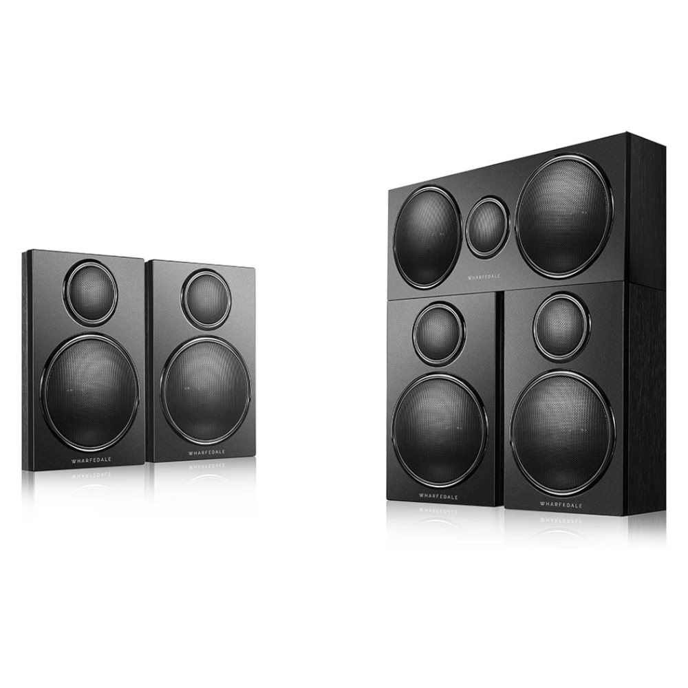Комплект акустических систем Wharfedale DX-3 5.0 HCP System Цвет: Черный Дуб [BLACK OAK]