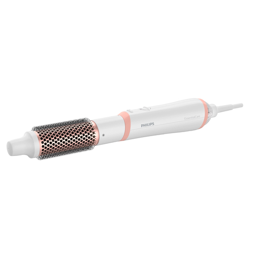 Фен-расческа PHILIPS HP8660/00, 650 Вт, 2 режима, 1 насадка, белый/розовый