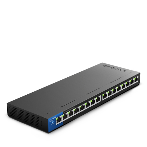 Linksys LGS116-EU 16-port коммутатор, Gigabit