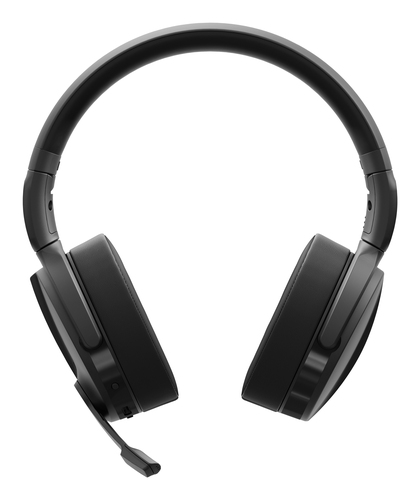 Беспроводные/проводные наушники EPOS Adapt 560 черный, накладные, Bluetooth + USB, активное шумоподавление