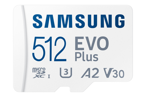 Флеш карта Samsung EVO Plus microSDXC 512Gb MB-MC512KA/EU