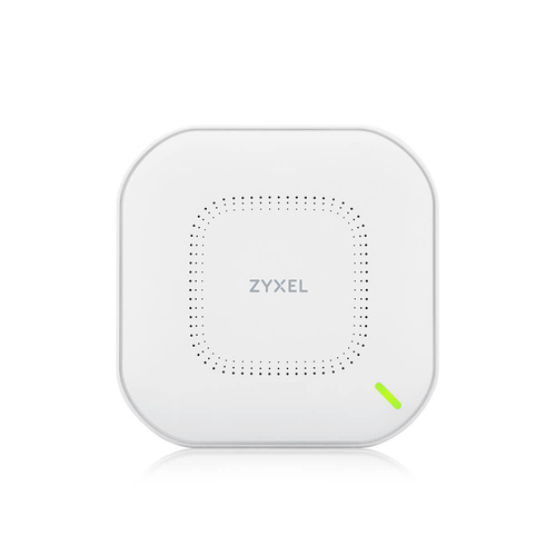 Точка доступа/ Zyxel NebulaFlex Pro WAX630S Hybrid Access Point, WiFi 6, 802.11a/b/g/n/ac/ax (2.4 & 5 GHz), MU-MIMO, Smart Antenna, 4x4 antennas, up to 575+2400 Mbps, 1xLAN 2.5GE, 1xLAN GE, PoE, 4G/5G protection