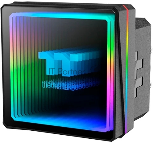 Система жидкостного охлаждения Thermaltake TH360 V3 ARGB Sync AIO черный, 360 мм, 3x120 мм, 500-2500 об/мин, 37.8 дБ, 4 pin PWM, ARGB
