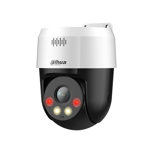 DAHUA DH-SD2A500NB-GNY-A-PV Мини-PT IP-видеокамера 5Мп; 1/2.8” CMOS; объектив 4мм;  видеоаналитика ИК 30м, Led 30м;  микрофон IP66, PoE