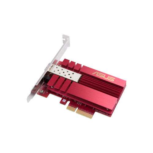 Сетевой адаптер PCIe ASUS XG-C100F, 10G PCIe Network Adapter SFP+ port for Optical Fiber Transmission and DAC cable