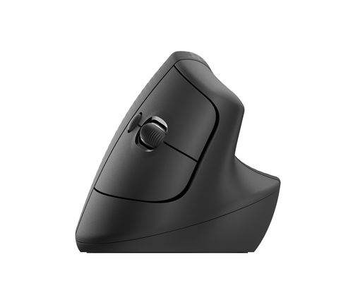 Мышь Logitech Lift графитовый оптическая 4000dpi silent беспров. BT/Radio USB для ноутбука 5but (910-006479)