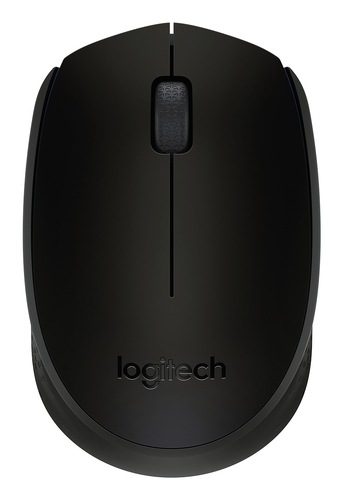 Мышь беспроводная Logitech B170 Black |910-004798| черная, оптическая, 1000dpi, 2.4 GHz/USB-ресивер, (065062)