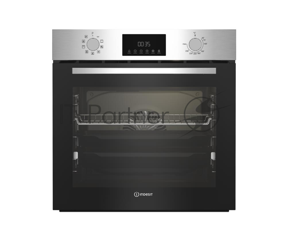 Духовой шкаф электрический Indesit IFE 3841 JC IX нержавеющая сталь