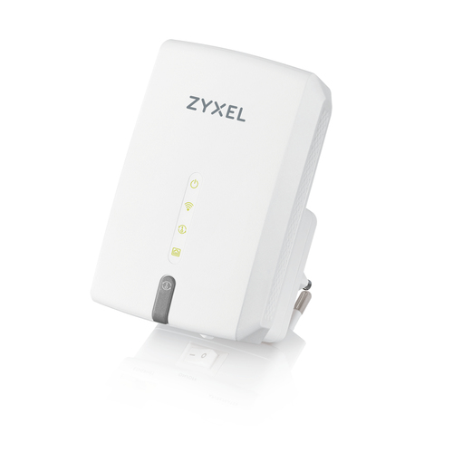Zyxel WRE6602-EU0101F Точка доступа/мост/повторитель Zyxel WRE6602, AC1200, 802.11a/b/g/n/ac (300+867 Мбит/с), 1xLAN