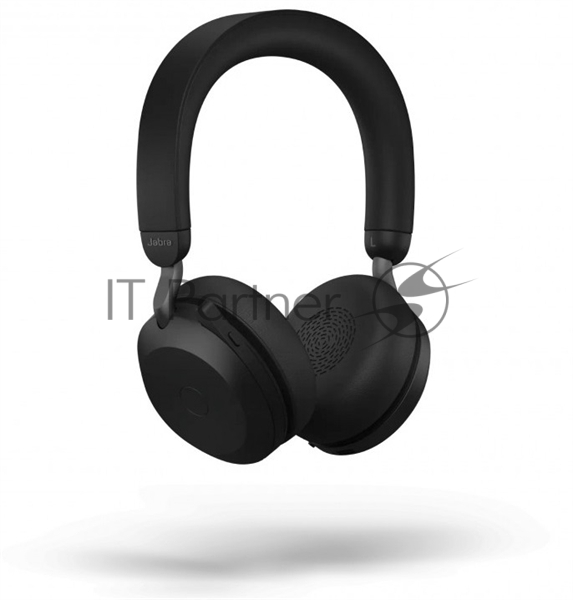 Гарнитура беспроводная Jabra Evolve 2 75, Link380a MS Stereo Stand черный