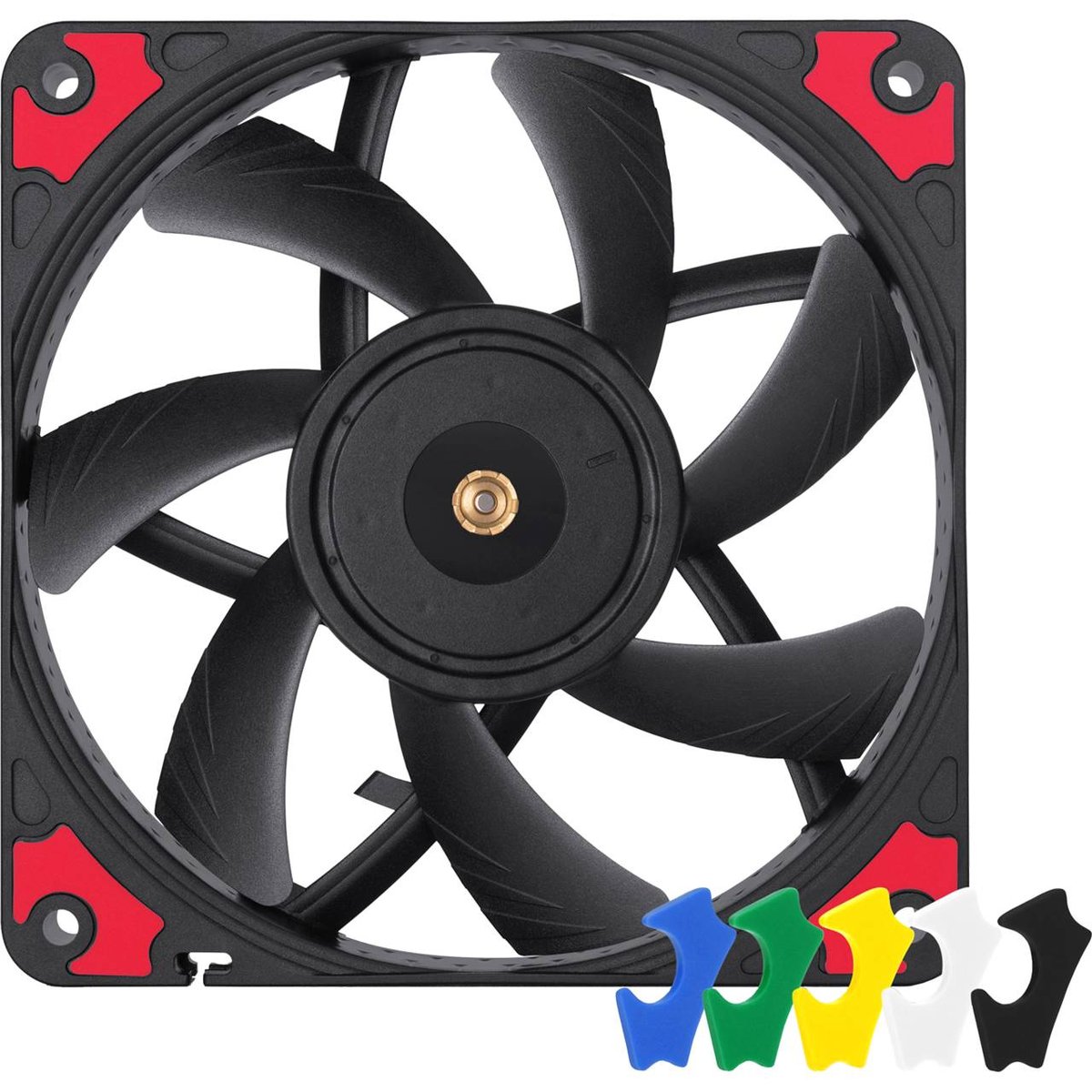 Вентилятор Noctua NF-A12x15 PWM chromax.black.swap, 120×15мм, 1850RPM, 4-pin