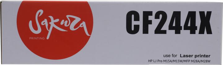 Картридж SAKURA CF244X для HP LJ  Pro M15a/w, 28a/w