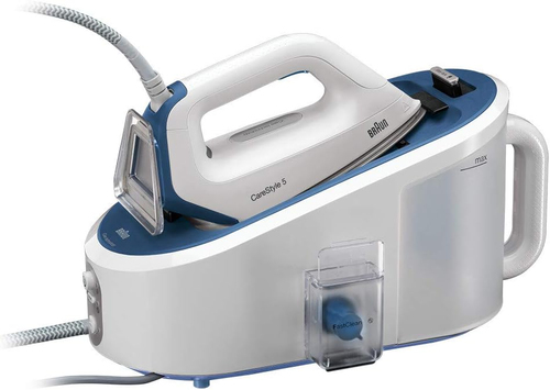 Парогенератор Braun IS5145WH белый/синий, 2400 Вт, 120 г/мин, 400 г/мин, 2000 мл