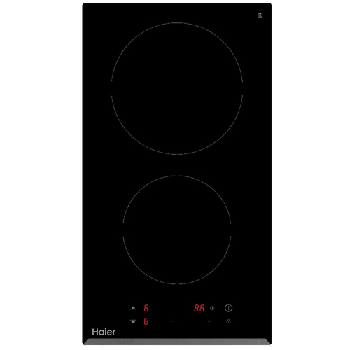 Электрическая варочная поверхность HAIER HHY-C32RVB, конфорок: 2 шт., стеклокерамика, независимая, черный
