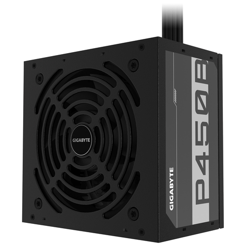 Блок питания Gigabyte GP-P450B, 450Вт, 80 PLUS Bronze, APFC 120мм, черный