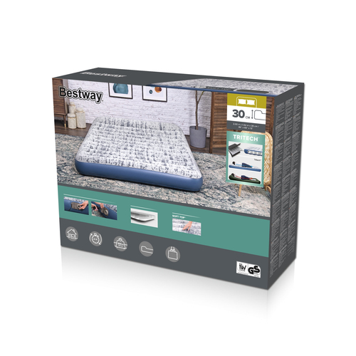 Bestway <67836>  Матрас надувной (2.03x1.52x0.3м)