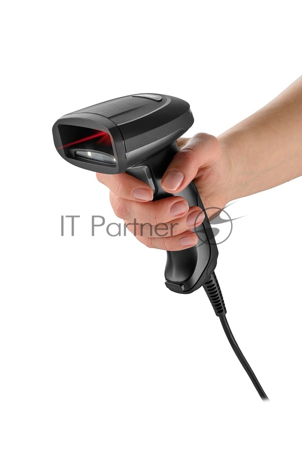 Сканер штрих-кода ручной Атол SB3100 (63173) 2D Imager, проводной черный, RJ-50 (USB), RS-232, USB HID, VCOM