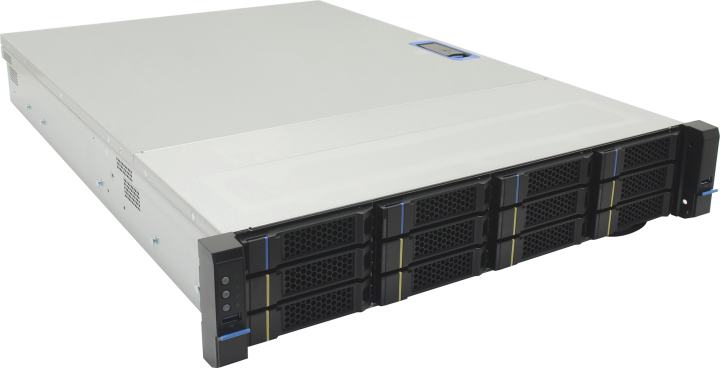 Компьютерный корпус Chenbro RM23812H01*15922 2U,3.5”x12(TRIMODE,8T4S,12G+16G),3x8038(11000RPM),CRPS(1+1)(1200W), 2xUSB 3.0,LP(EN62368),Chenbro OTS