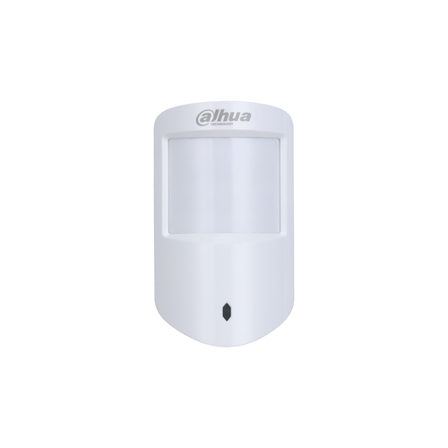 DHI-ARD1233-W2(868) - ИК-датчик. Диапазон обнаружения PIR: 12 м/90° (высота установки 2,2 м). Не реагирует на домашних животных до 18 кг. Удаленная настройка, обновление  и проверка состояния с помощью мобильного приложения. Встроенная батарея на срок до 4 лет. Тревога при низком заряде батареи. Мониторинг температуры. Двусторонняя связь и алгоритм шифрования AES128 обеспечивают стабильность и безопасность связи.