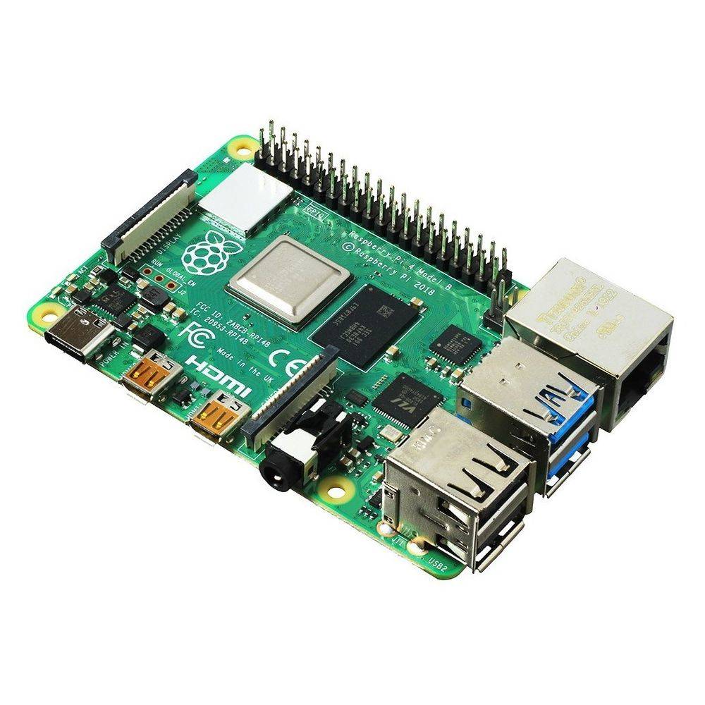 Raspberry Pi Одноплатный компьютер 4 Model B