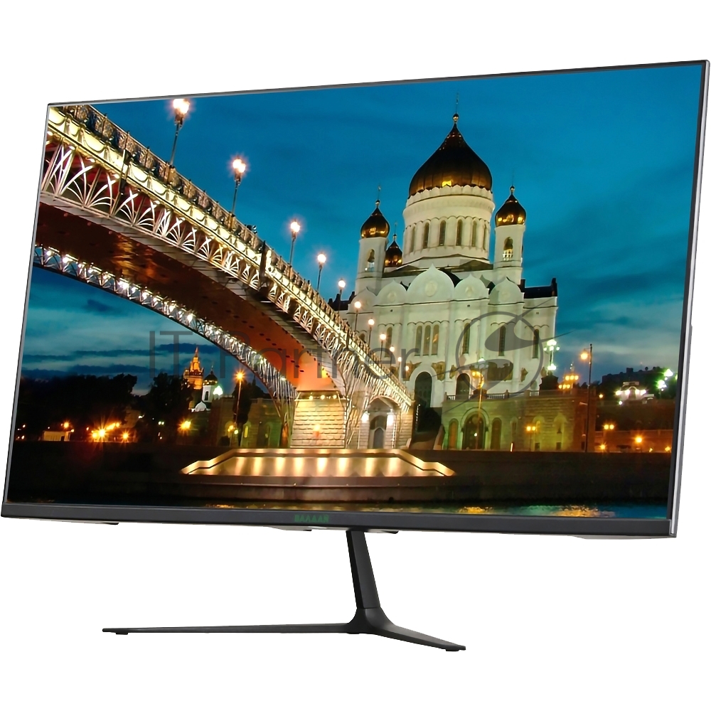Монитор 23.8" Valday RE24AVB IPS 1920x1080, 75 Гц, 5 мс, 16:9, 250 кд/м², HDMI, 2xDP, VGA, Flicker Free, Low Blue Light, черный