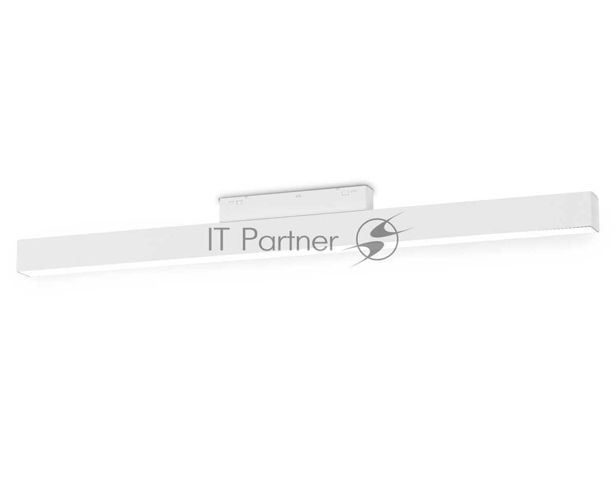 Трековый линейный светильник GL4002 WH белый IP20 15W 4000K 48V 120° 454x22x45